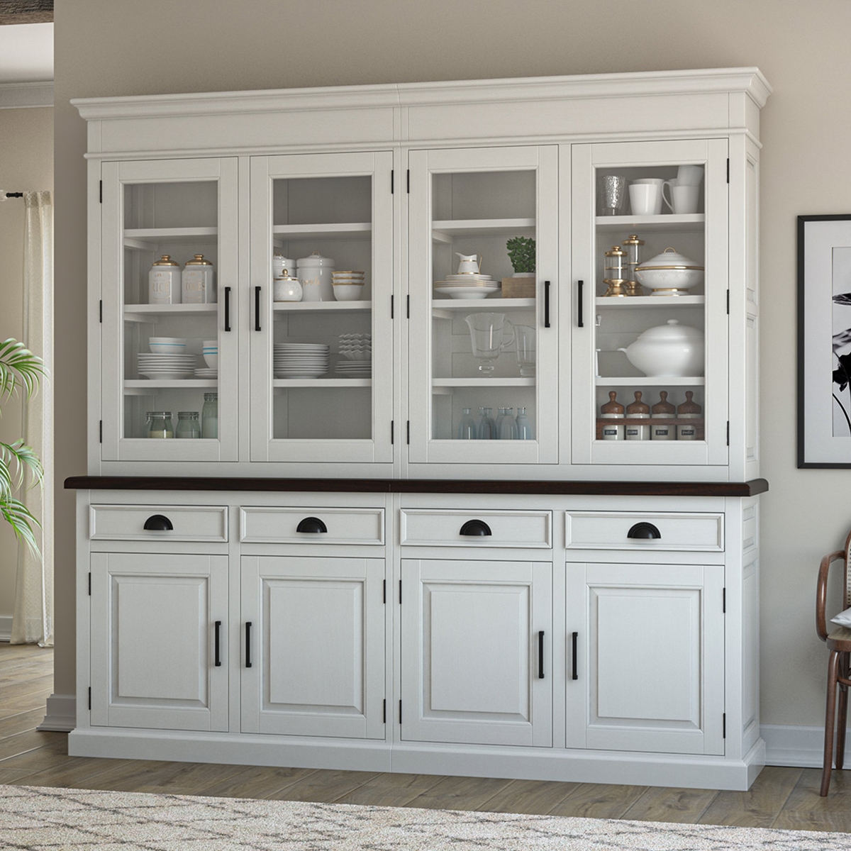 Toronto Large Dining Room Buffet with Hutch Image